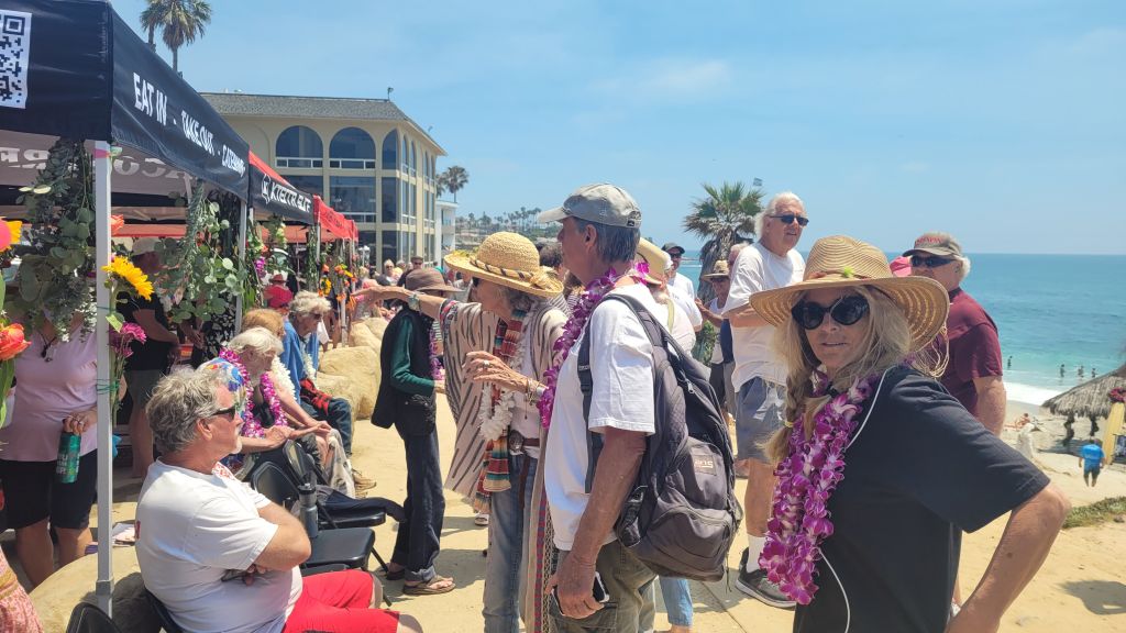 Mike Hynson's Paddle Out - Windansea Beach